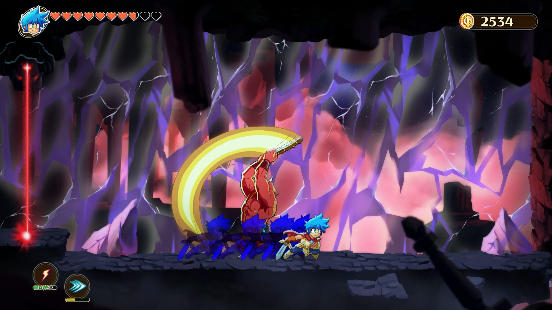 Скриншот из игры Monster Boy and the Cursed Kingdom - 1