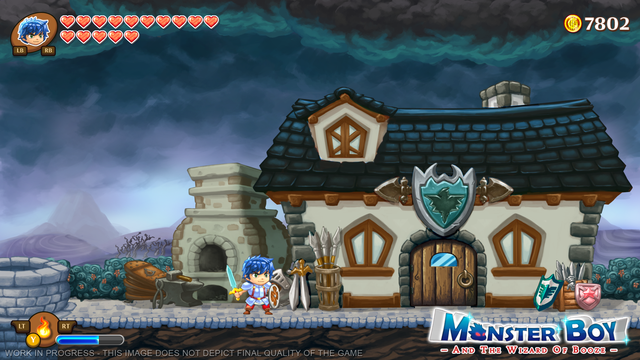 Скриншот из игры Monster Boy and the Cursed Kingdom - 14