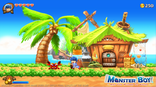 Скриншот из игры Monster Boy and the Cursed Kingdom - 15