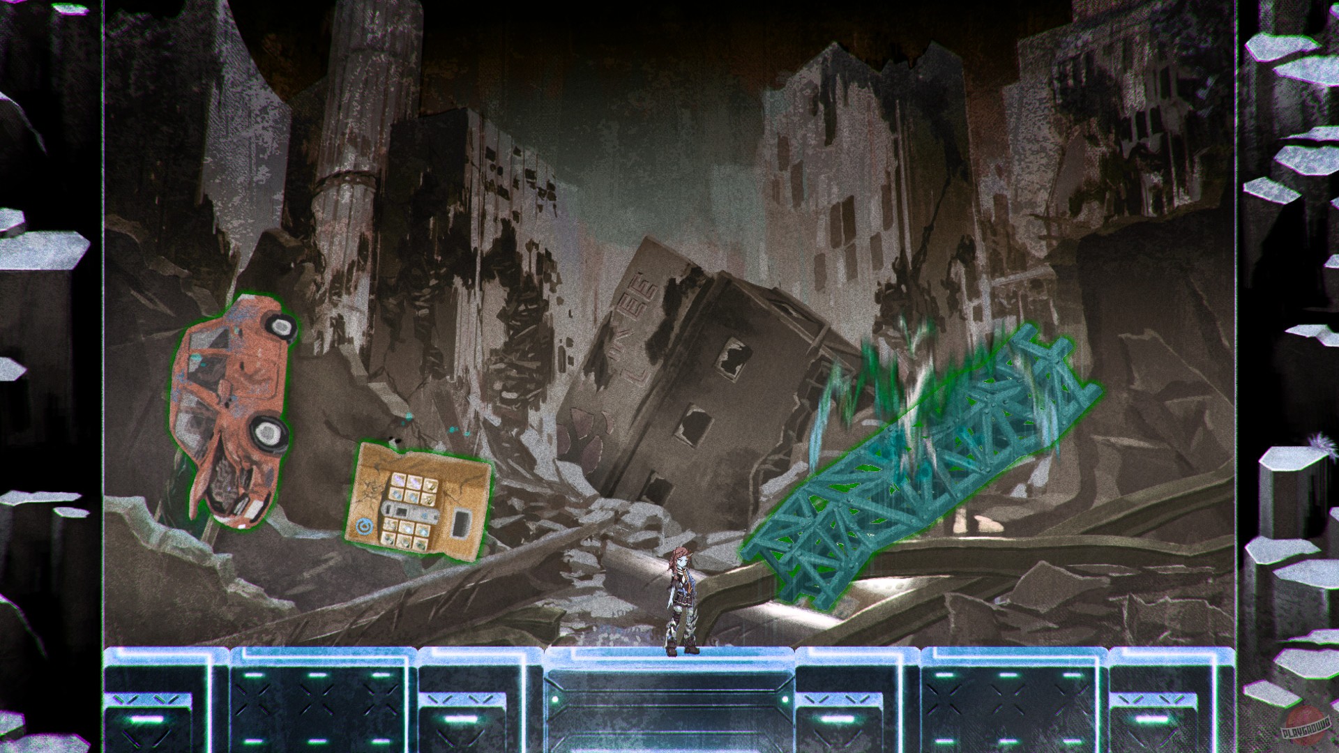 Скриншот из игры GIGA WRECKER - 24