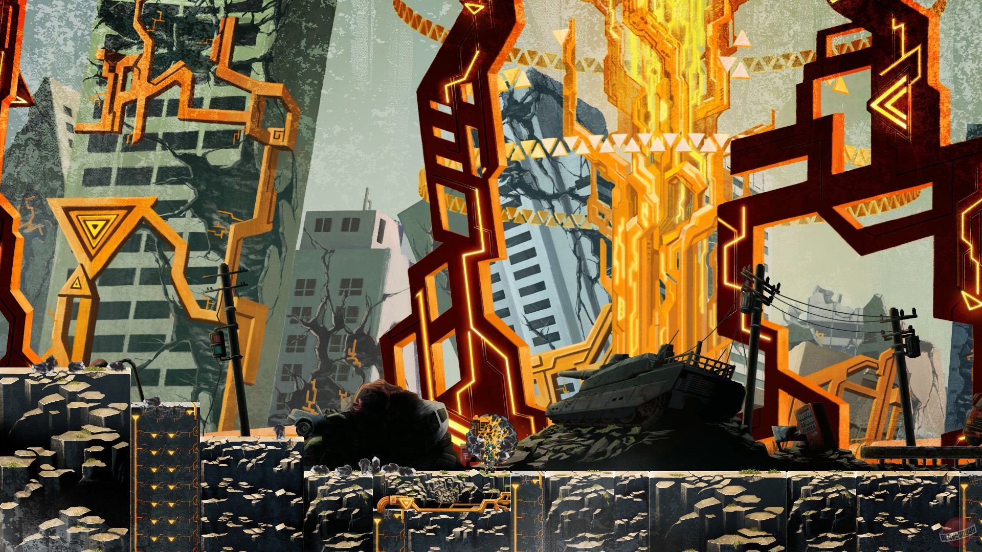 Скриншот из игры GIGA WRECKER - 23