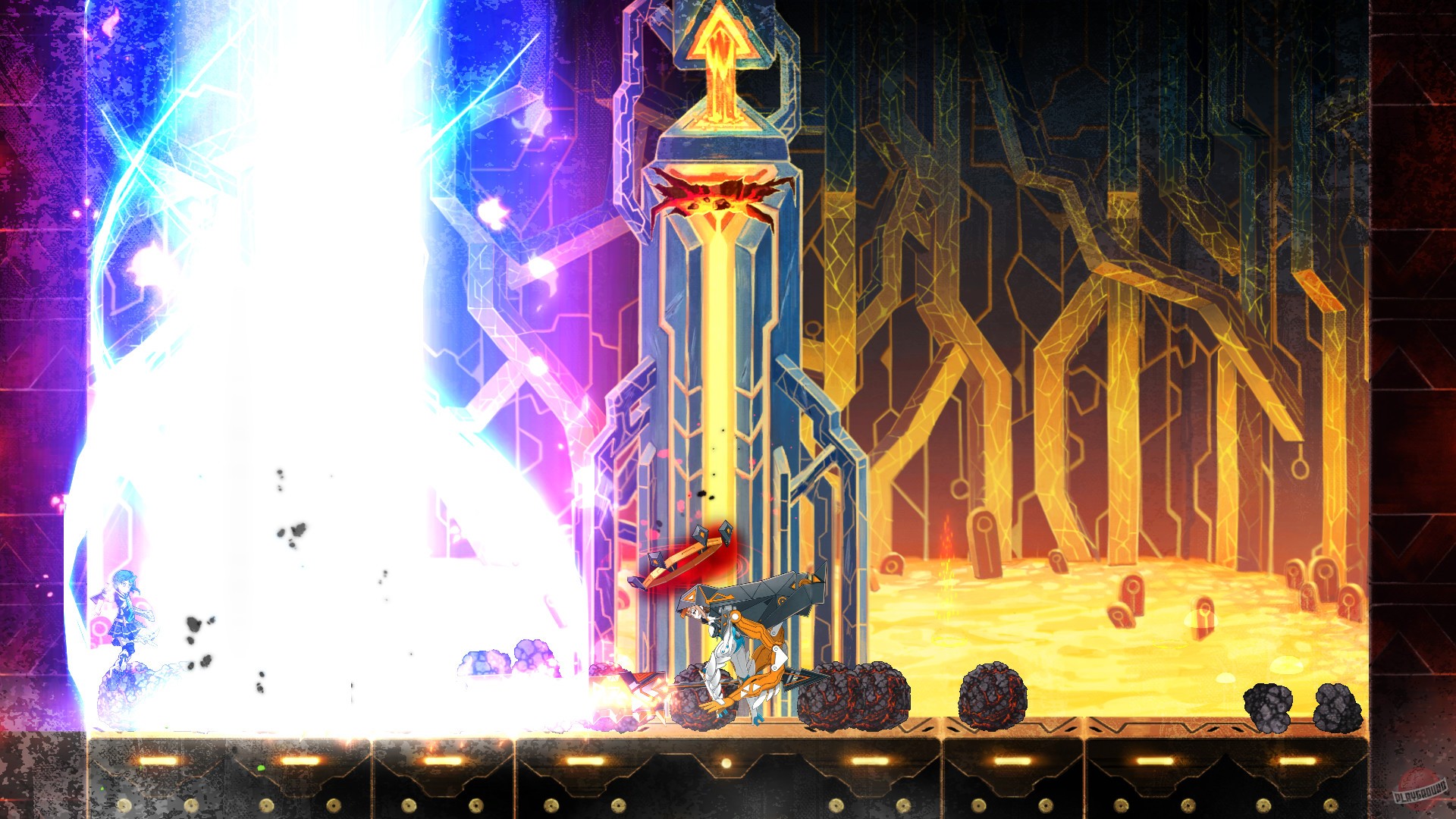 Скриншот из игры GIGA WRECKER - 16