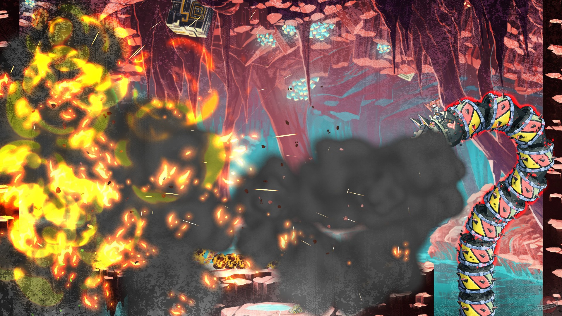 Скриншот из игры GIGA WRECKER - 25