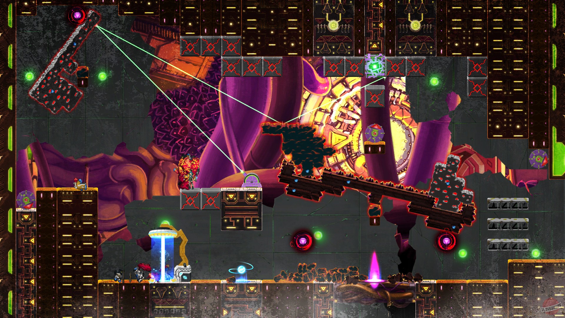 Скриншот из игры GIGA WRECKER - 19