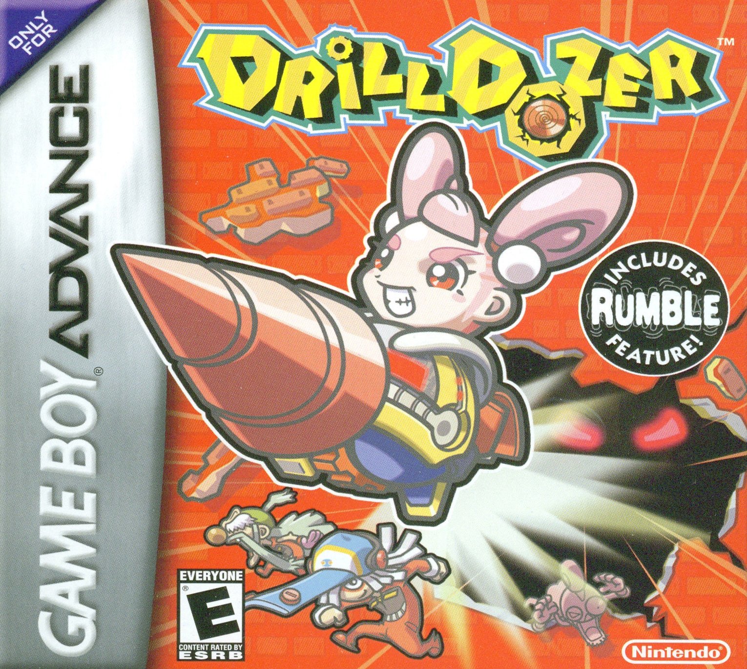Обложка игры Drill Dozer