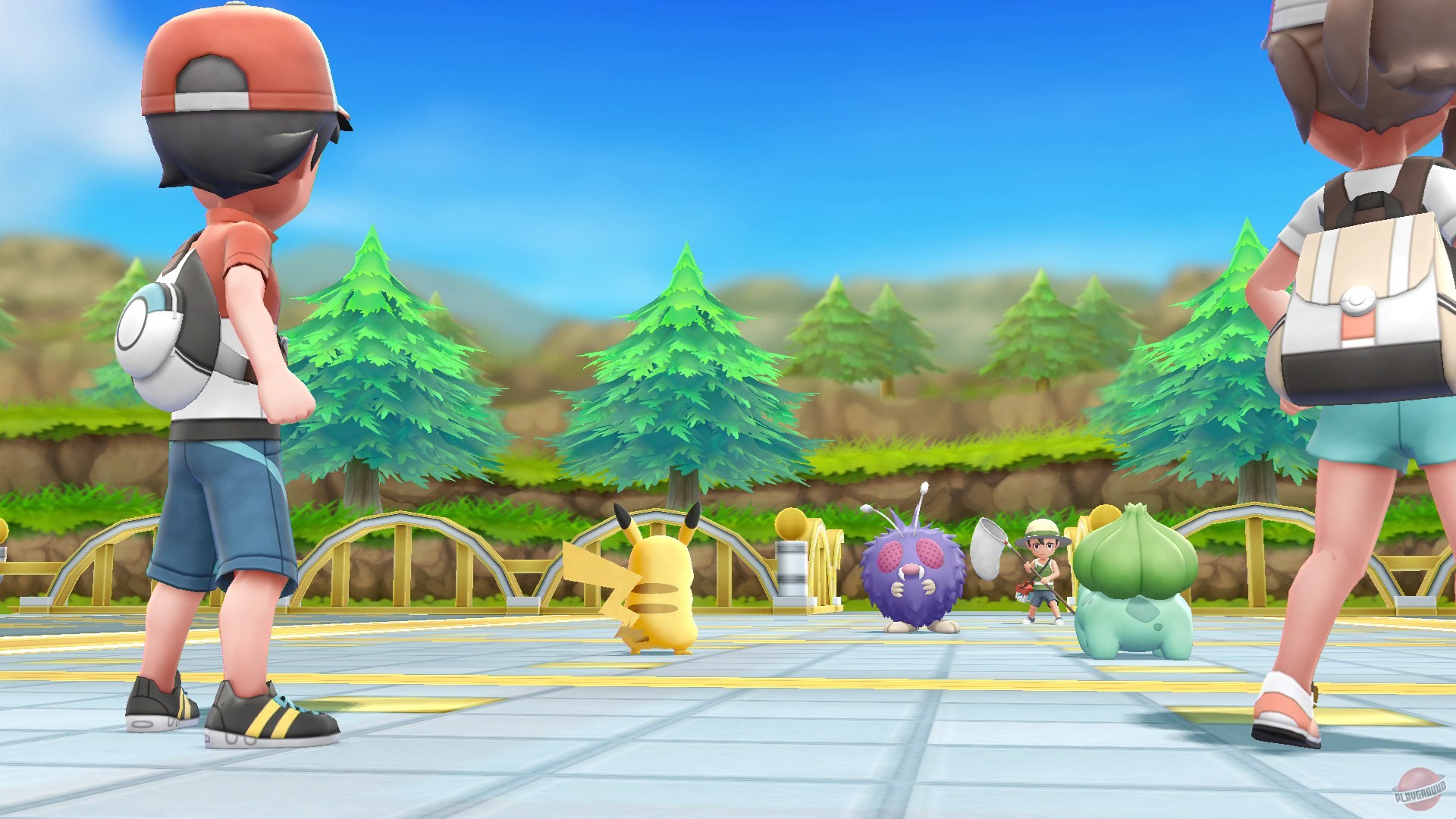Скриншот из игры Pokemon: Let's Go, Pikachu! - 3