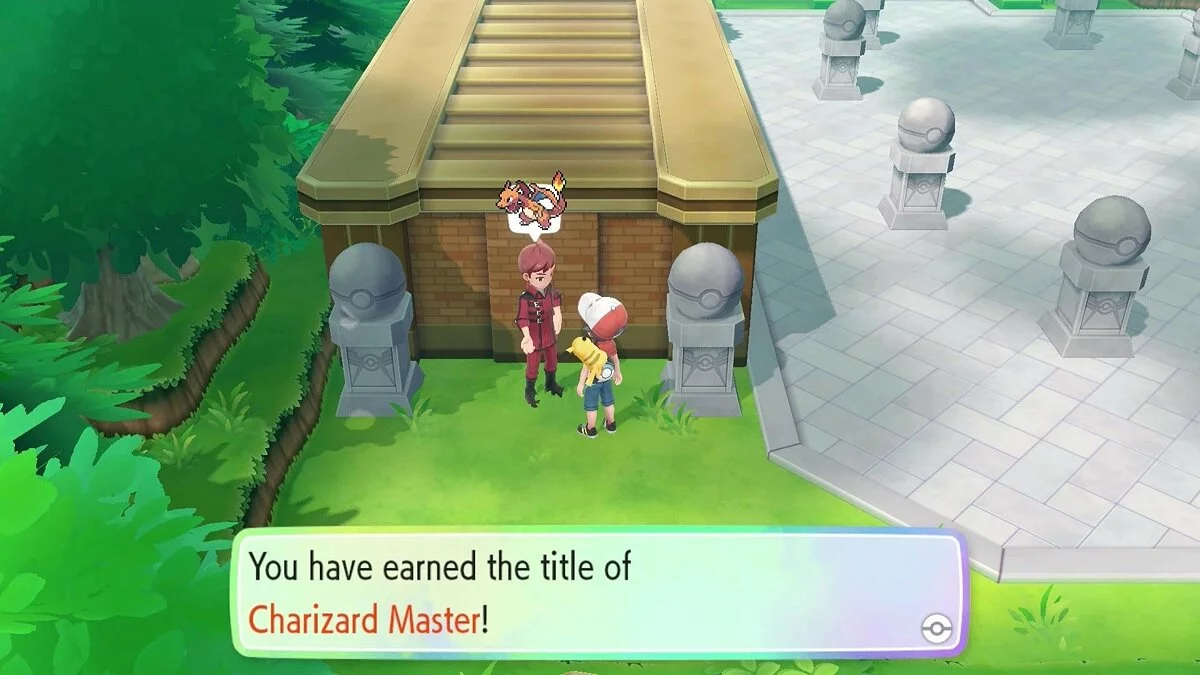 Скриншот из игры Pokemon: Let's Go, Pikachu! - 11
