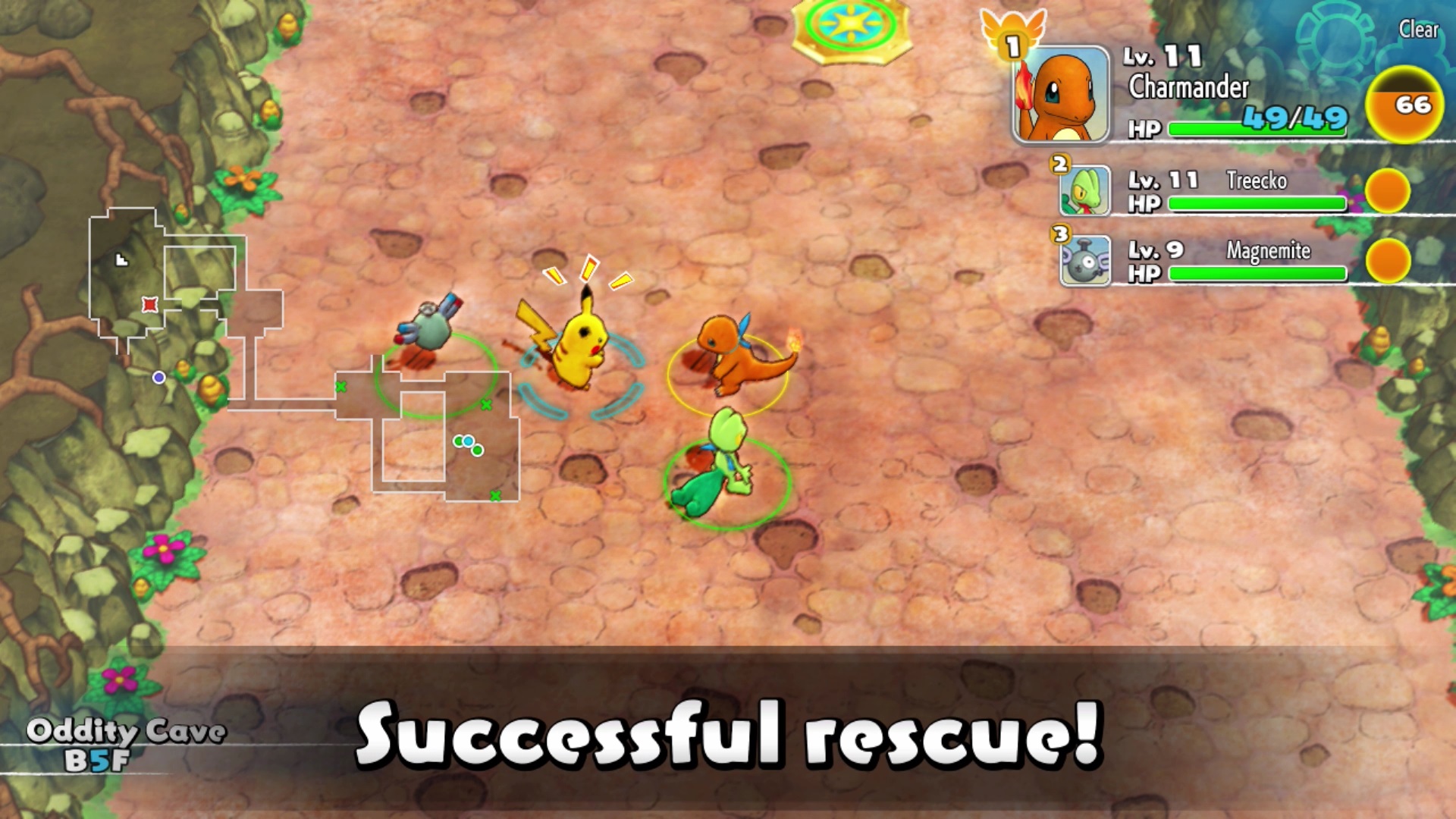 Скриншот из игры Pokémon Mystery Dungeon: Rescue Team DX - 11