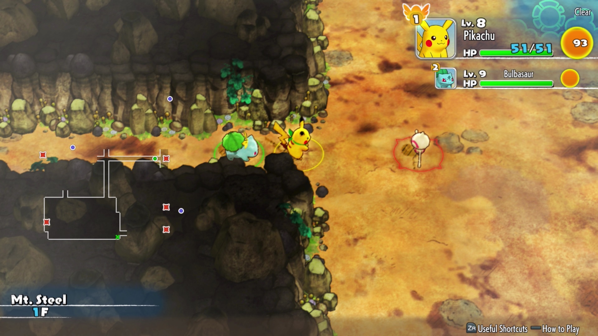 Скриншот из игры Pokémon Mystery Dungeon: Rescue Team DX - 1