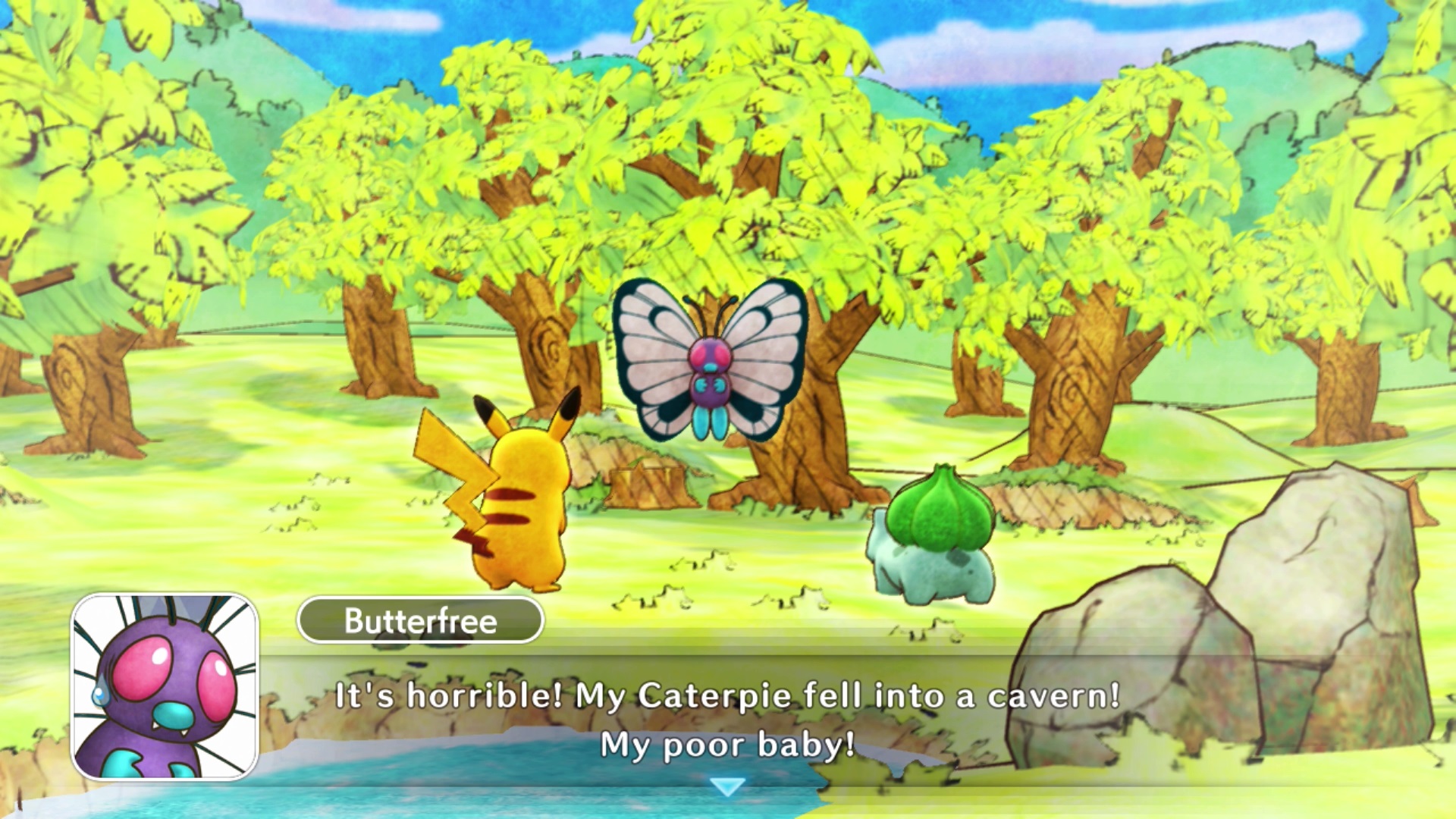 Скриншот из игры Pokémon Mystery Dungeon: Rescue Team DX - 3