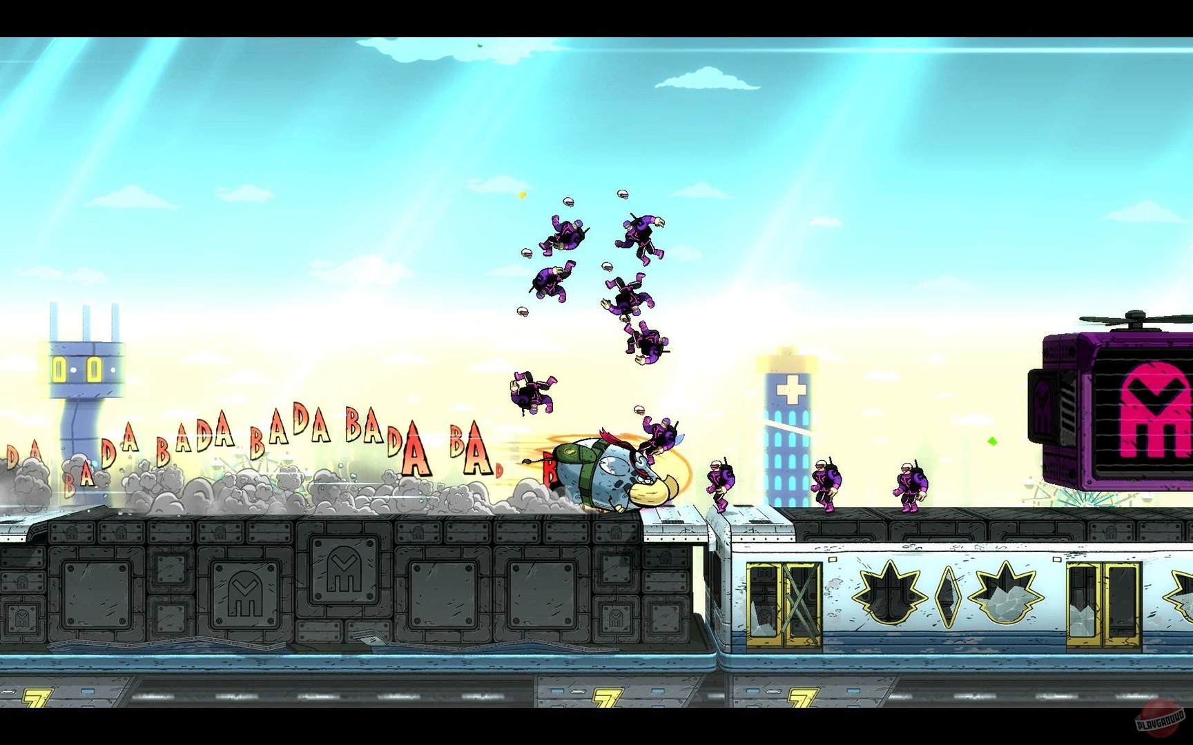 Скриншот из игры TEMBO THE BADASS ELEPHANT - 21