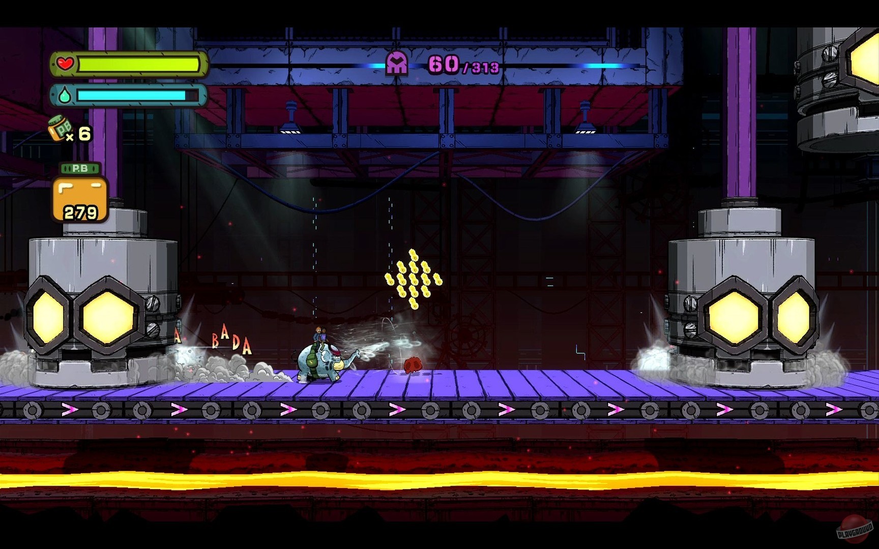 Скриншот из игры TEMBO THE BADASS ELEPHANT - 36