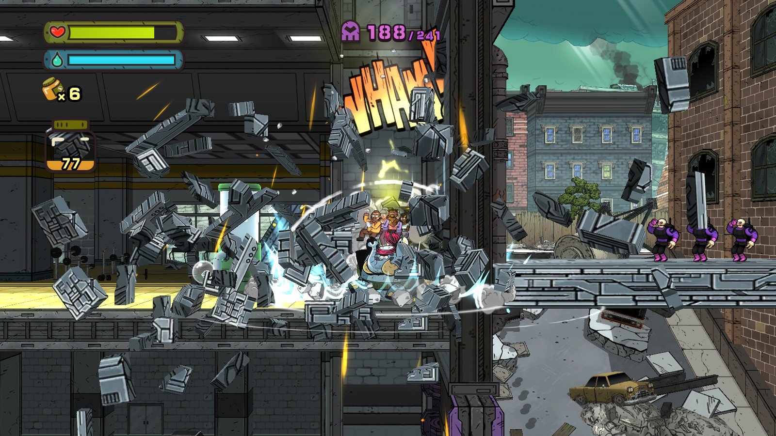 Скриншот из игры TEMBO THE BADASS ELEPHANT - 44