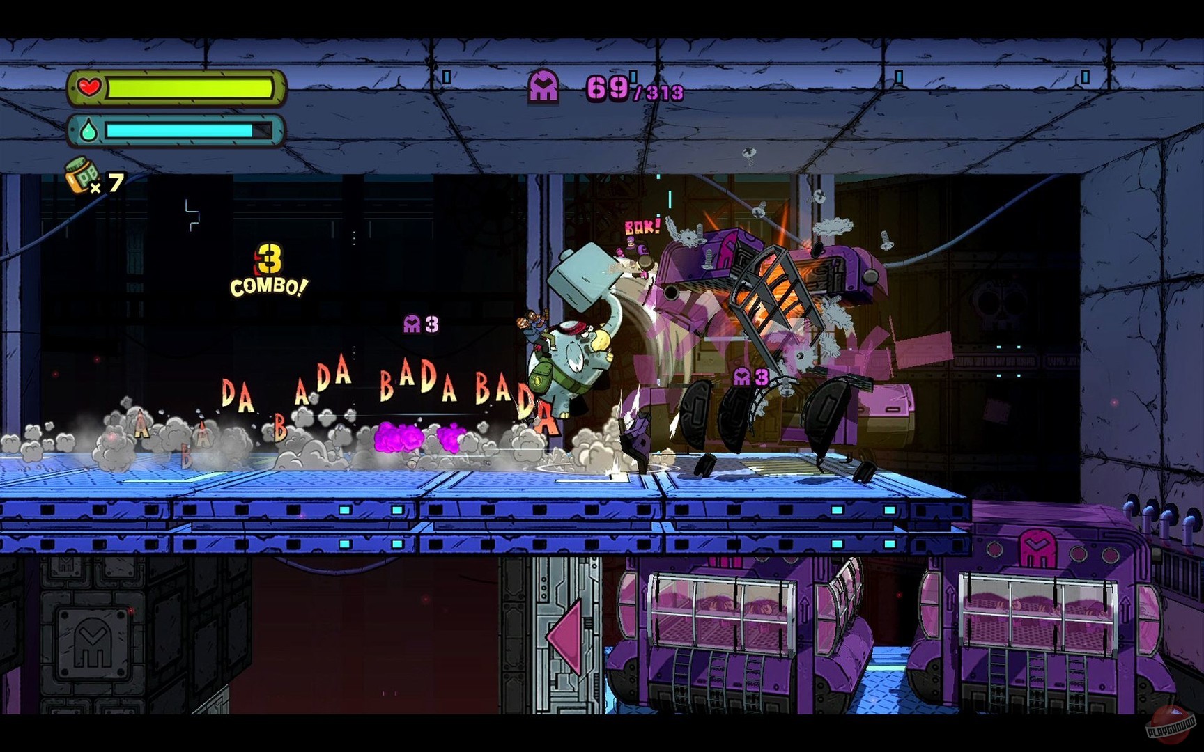 Скриншот из игры TEMBO THE BADASS ELEPHANT - 34