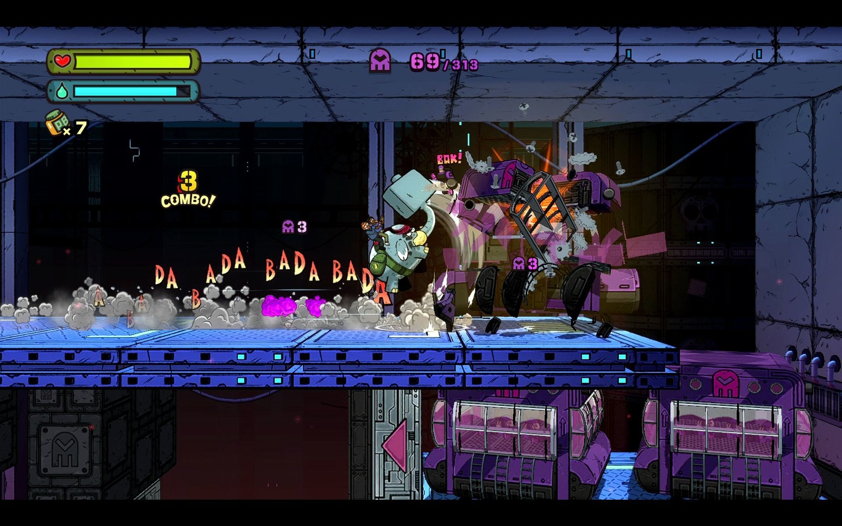 Скриншот из игры TEMBO THE BADASS ELEPHANT - 66