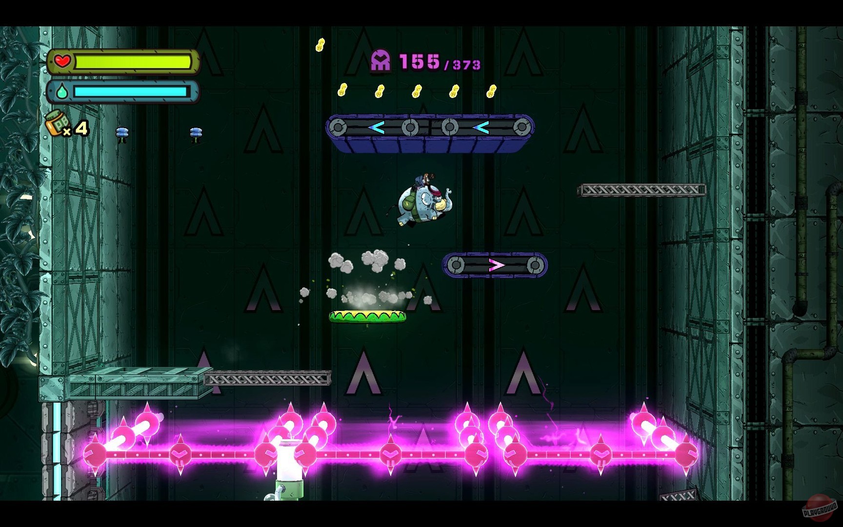 Скриншот из игры TEMBO THE BADASS ELEPHANT - 40