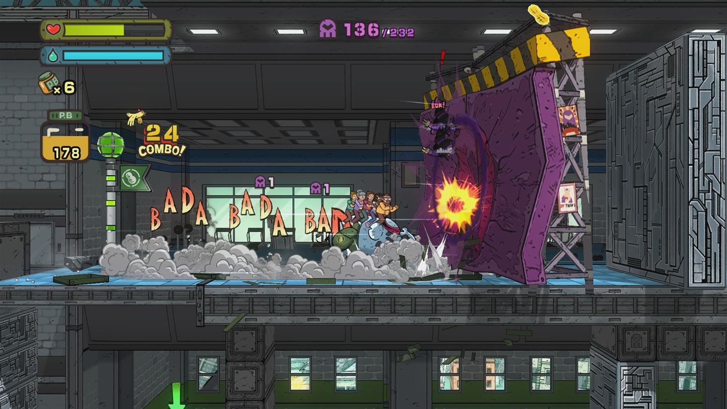 Скриншот из игры TEMBO THE BADASS ELEPHANT - 62