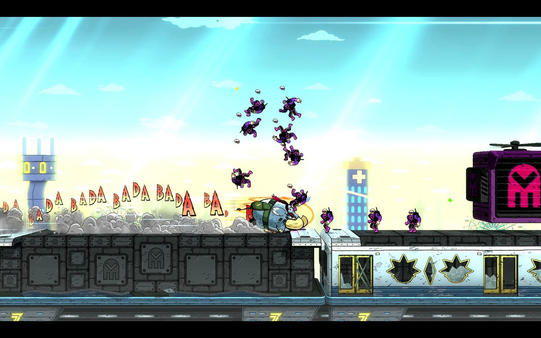 Скриншот из игры TEMBO THE BADASS ELEPHANT - 5