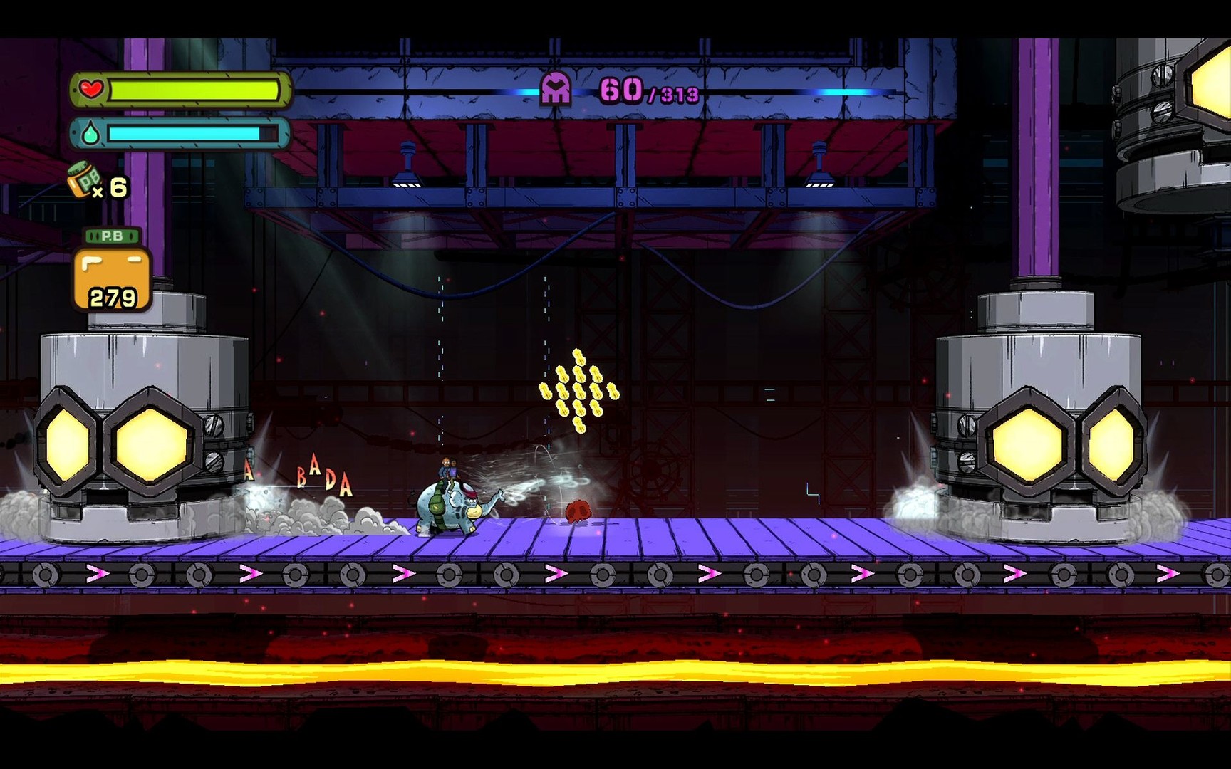 Скриншот из игры TEMBO THE BADASS ELEPHANT - 59