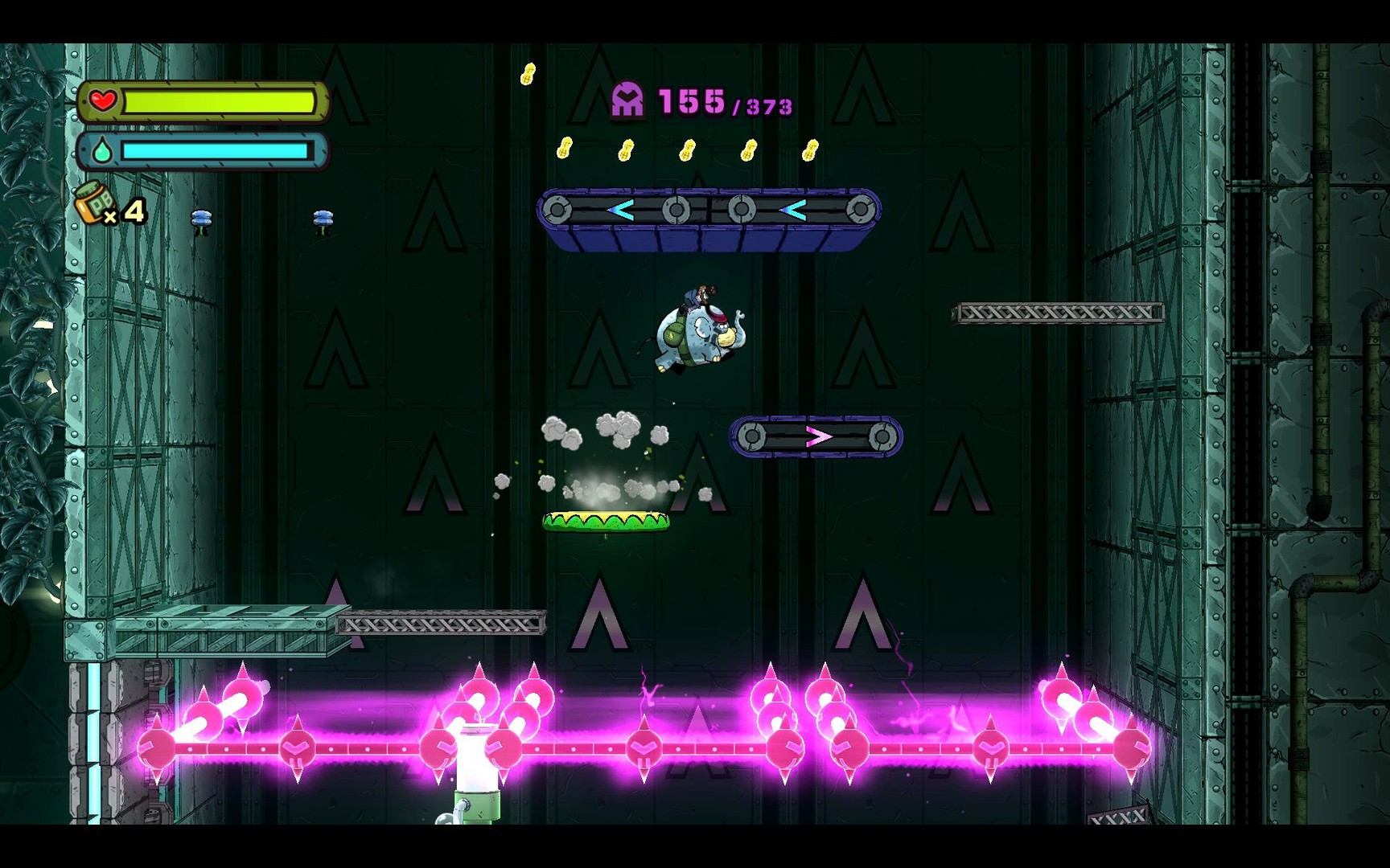 Скриншот из игры TEMBO THE BADASS ELEPHANT - 57