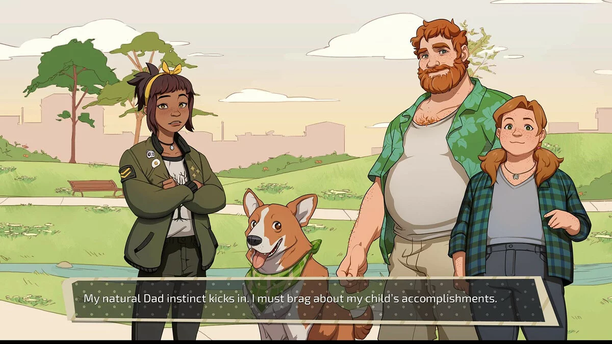 Скриншот из игры Dream Daddy: A Dad Dating Simulator - 12