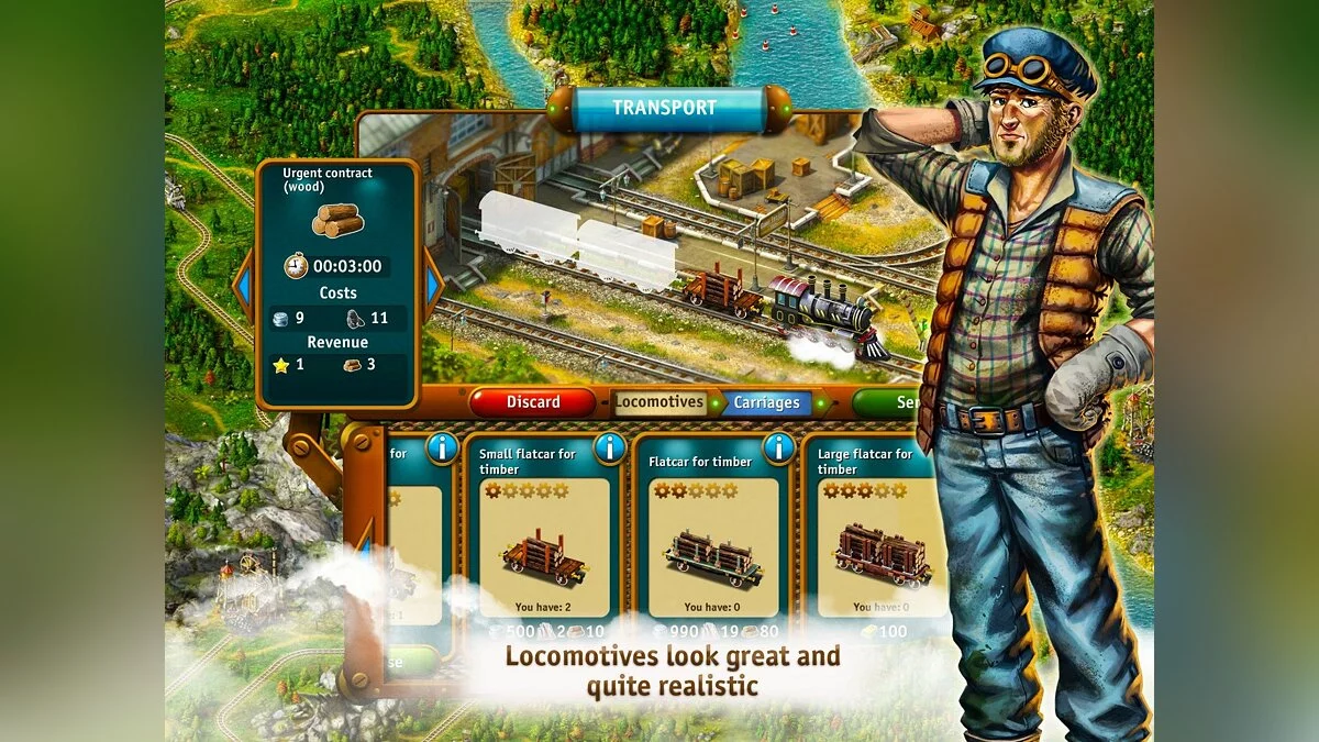 Скриншот из игры Transport Empire - 9