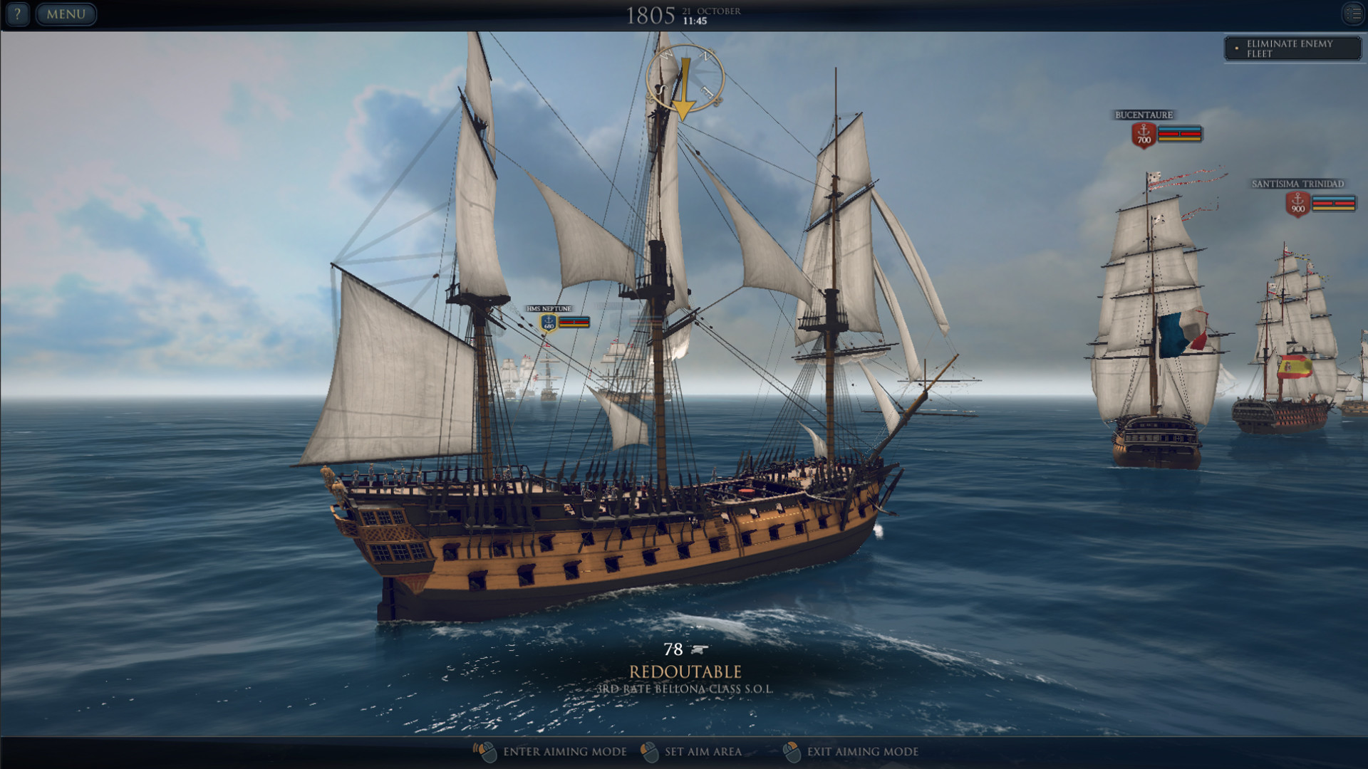 Скриншот из игры Ultimate Admiral: Age of Sail - 37
