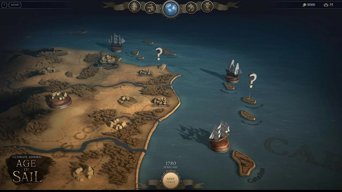 Скриншот из игры Ultimate Admiral: Age of Sail - 22