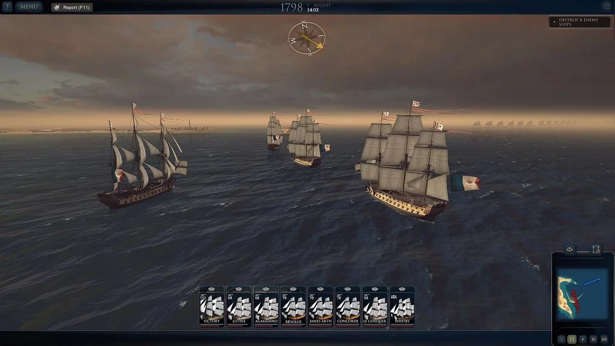 Скриншот из игры Ultimate Admiral: Age of Sail - 13