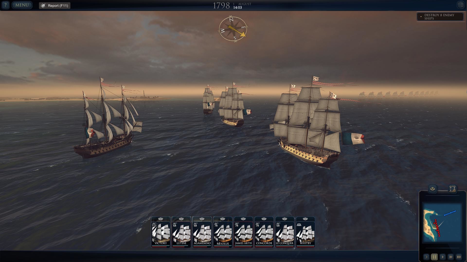Скриншот из игры Ultimate Admiral: Age of Sail - 39