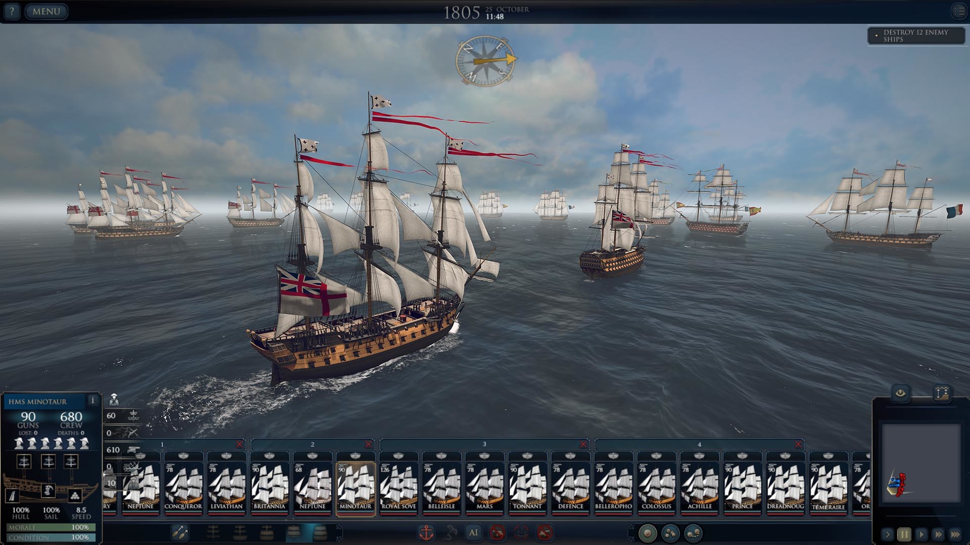 Скриншот из игры Ultimate Admiral: Age of Sail - 7