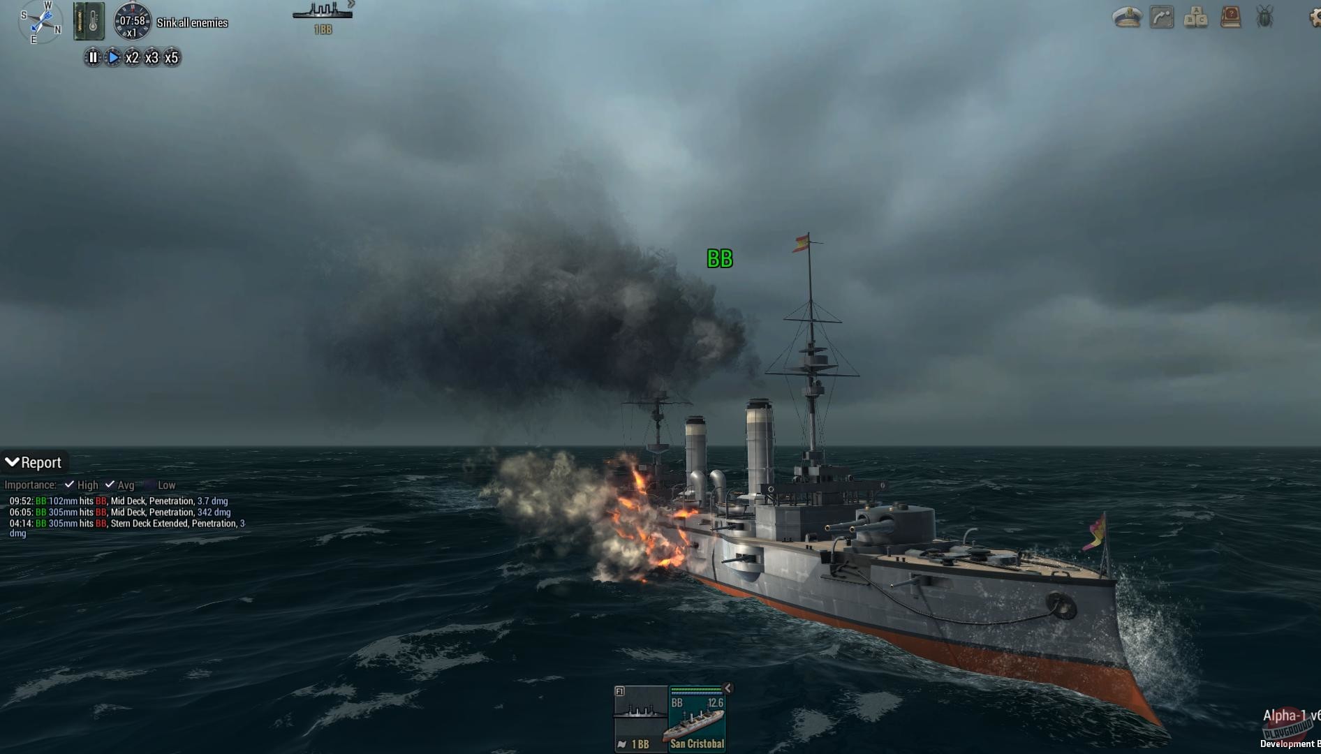 Скриншот из игры Ultimate Admiral: Dreadnoughts - 49