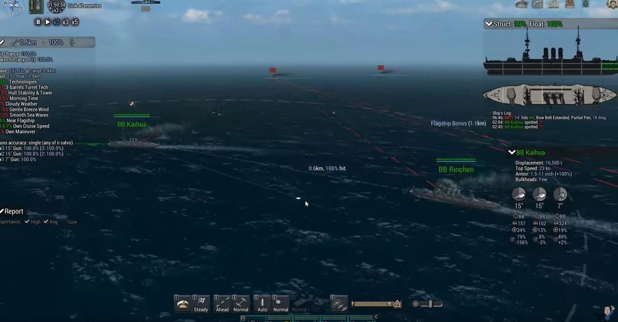 Скриншот из игры Ultimate Admiral: Dreadnoughts - 3