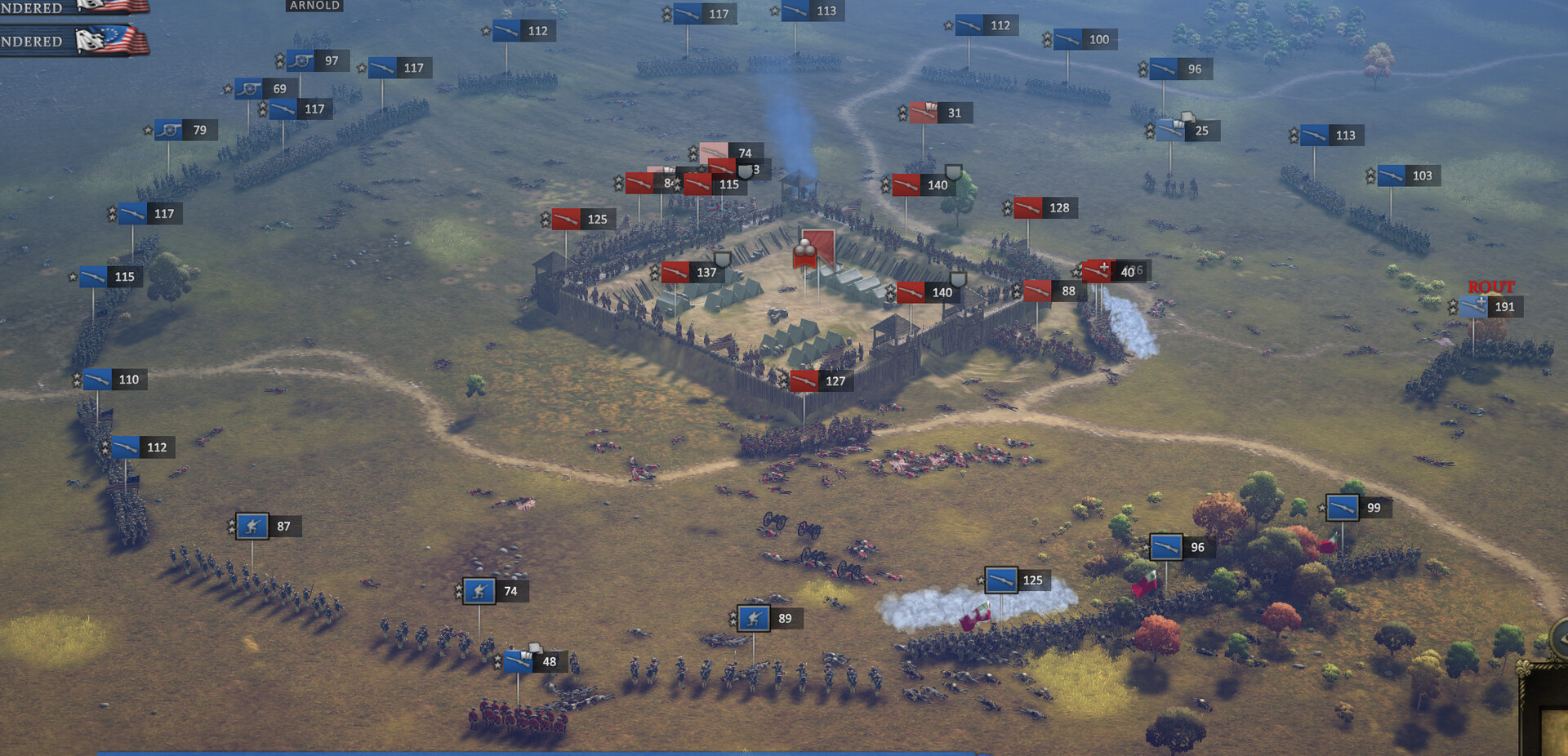 Скриншот из игры Ultimate General: American Revolution - 19
