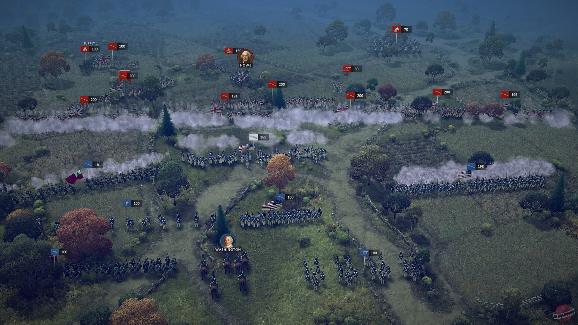 Скриншот из игры Ultimate General: American Revolution - 18
