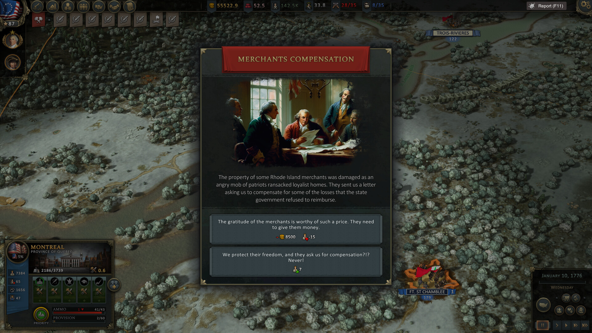 Скриншот из игры Ultimate General: American Revolution - 10