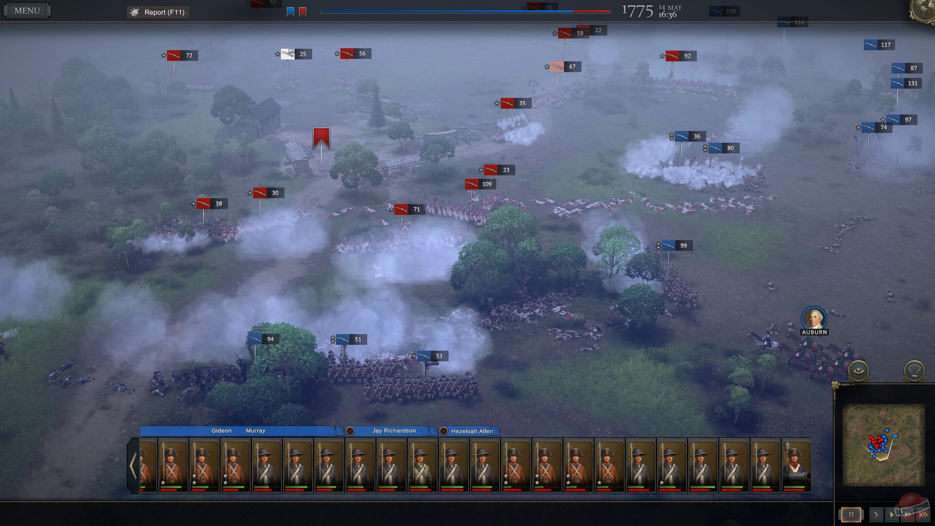 Скриншот из игры Ultimate General: American Revolution - 20