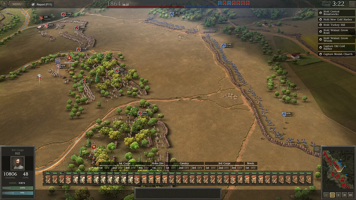Скриншот из игры Ultimate General: Civil War - 18