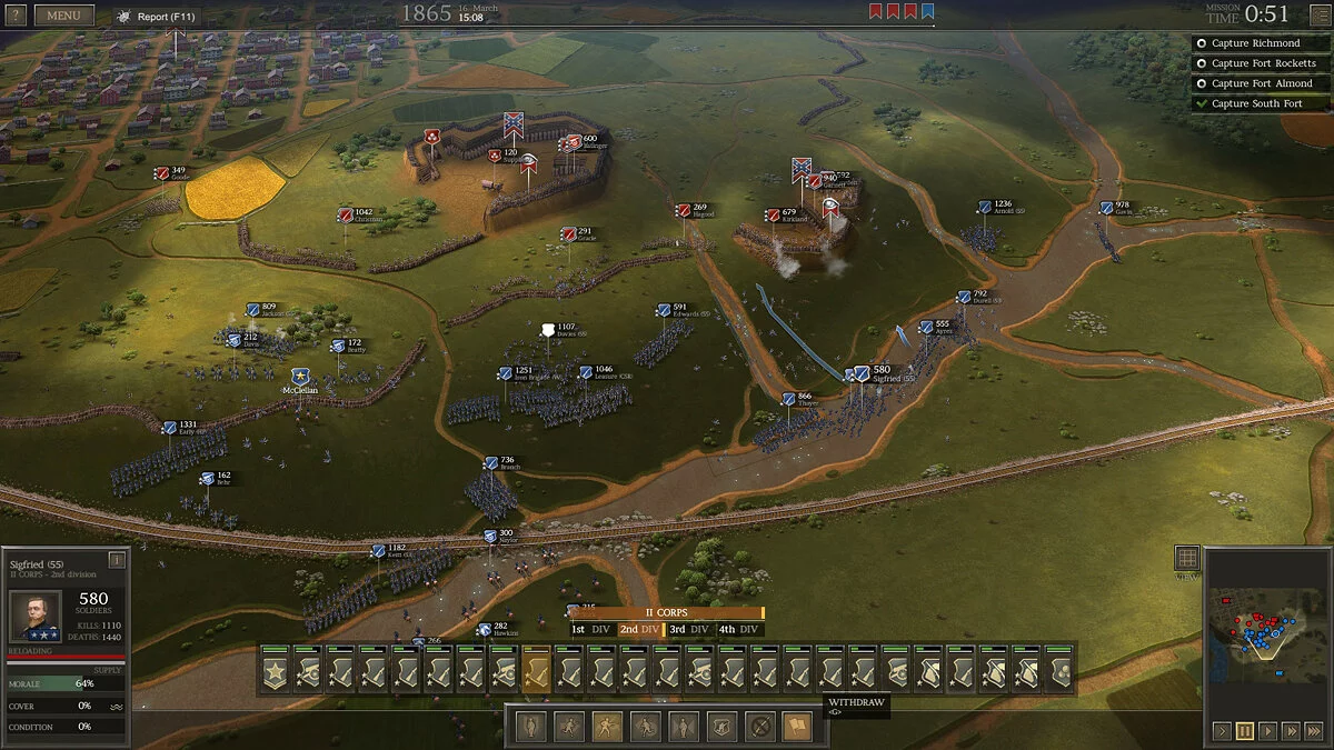 Скриншот из игры Ultimate General: Civil War - 29
