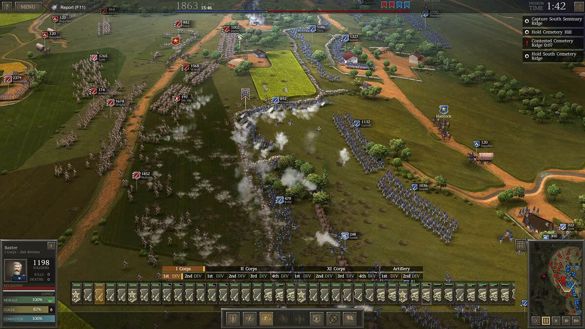 Скриншот из игры Ultimate General: Civil War - 34
