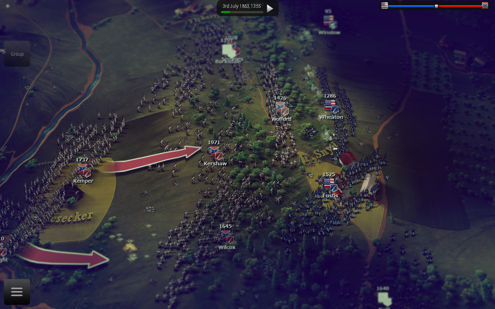 Скриншот из игры Ultimate General: Gettysburg - 36