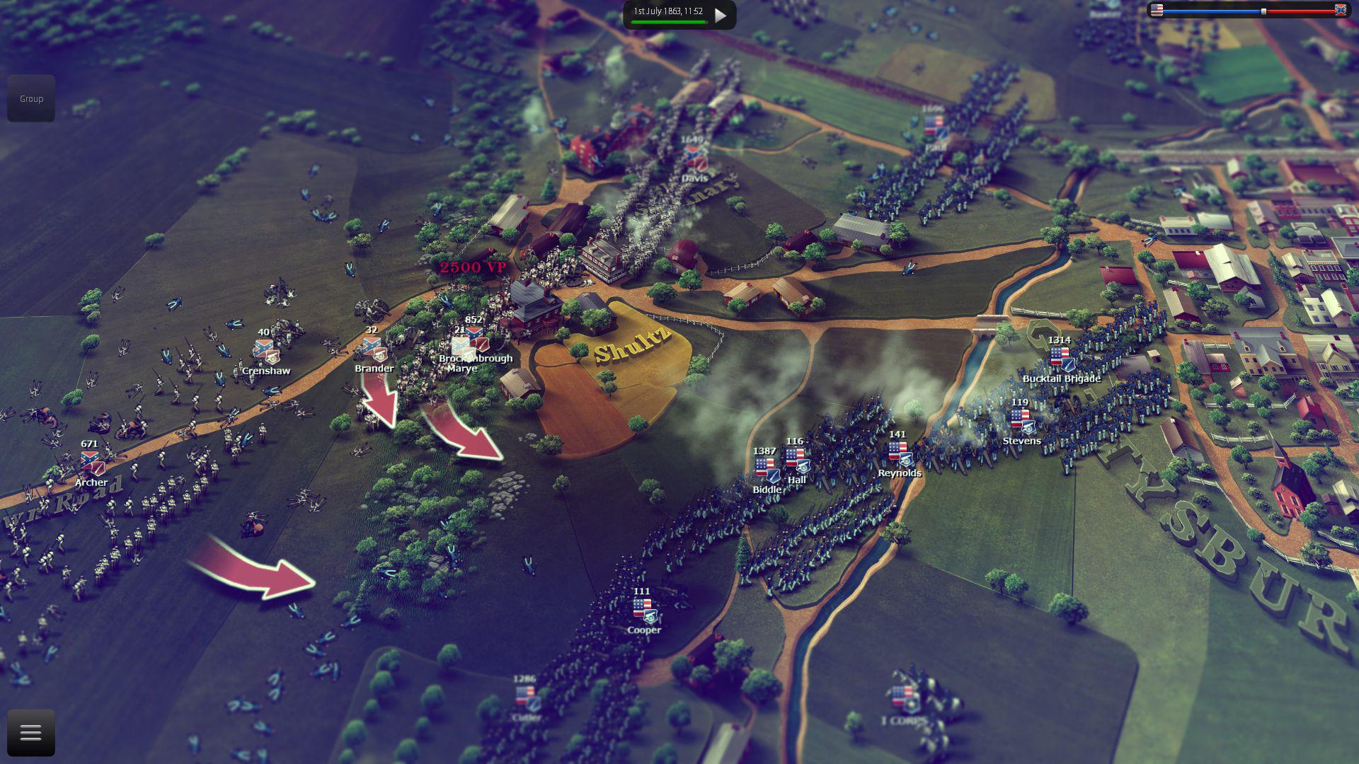 Скриншот из игры Ultimate General: Gettysburg - 85