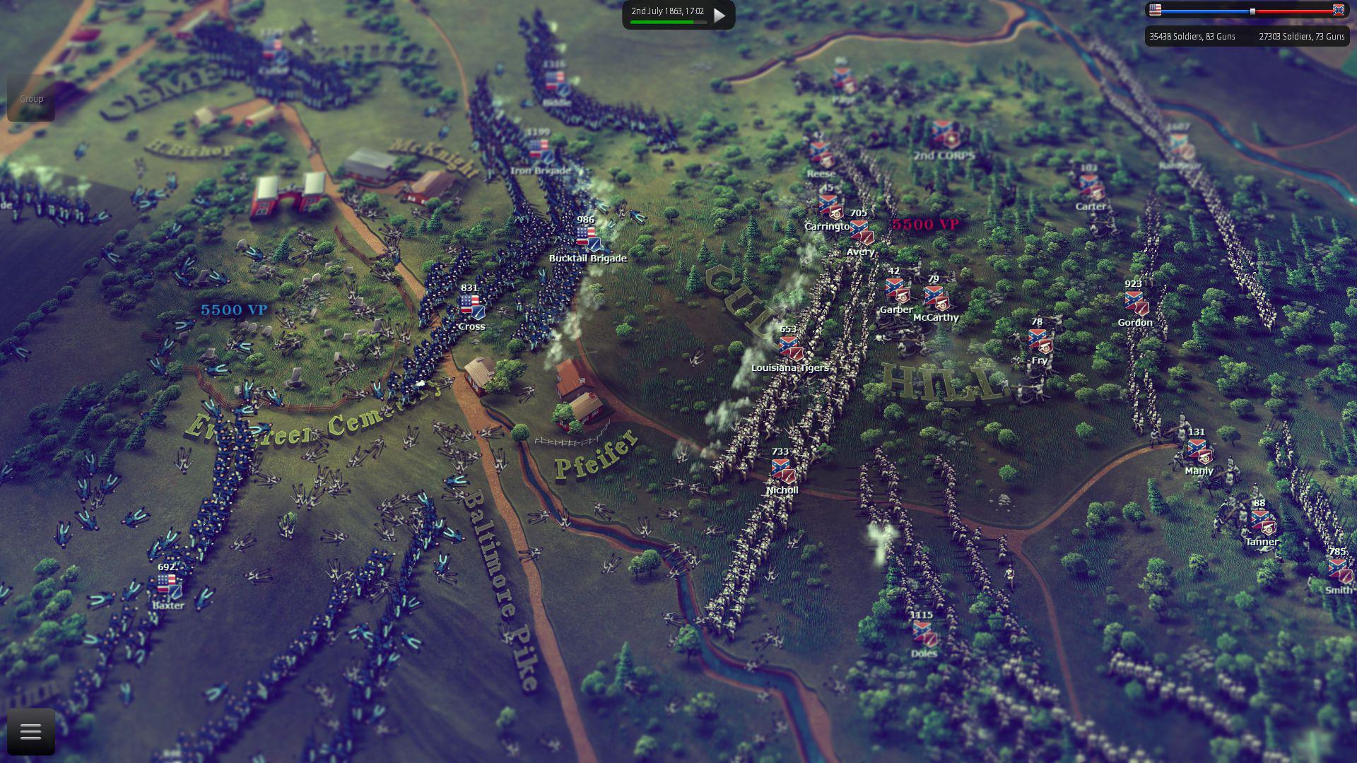 Скриншот из игры Ultimate General: Gettysburg - 41