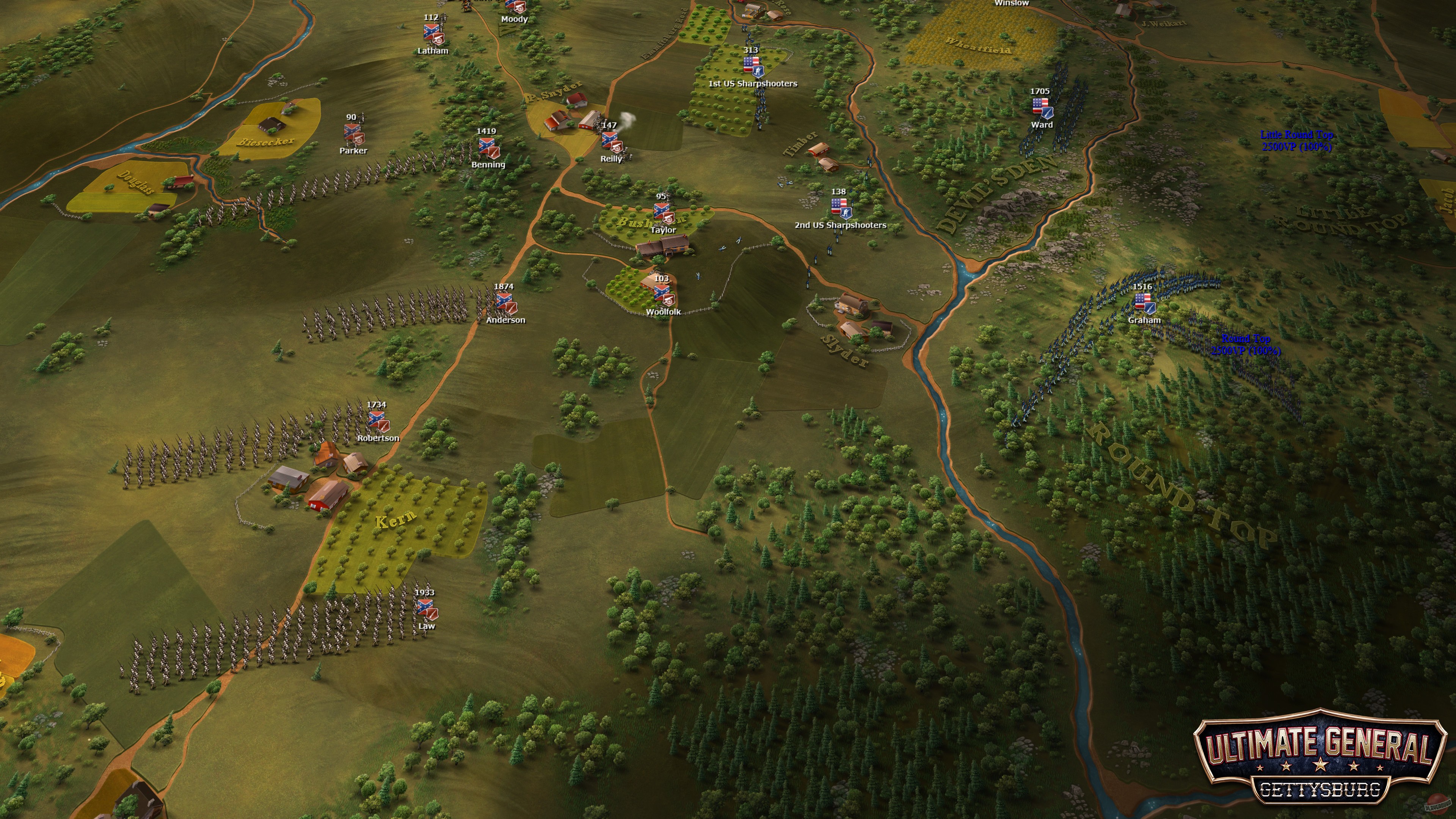 Скриншот из игры Ultimate General: Gettysburg - 79