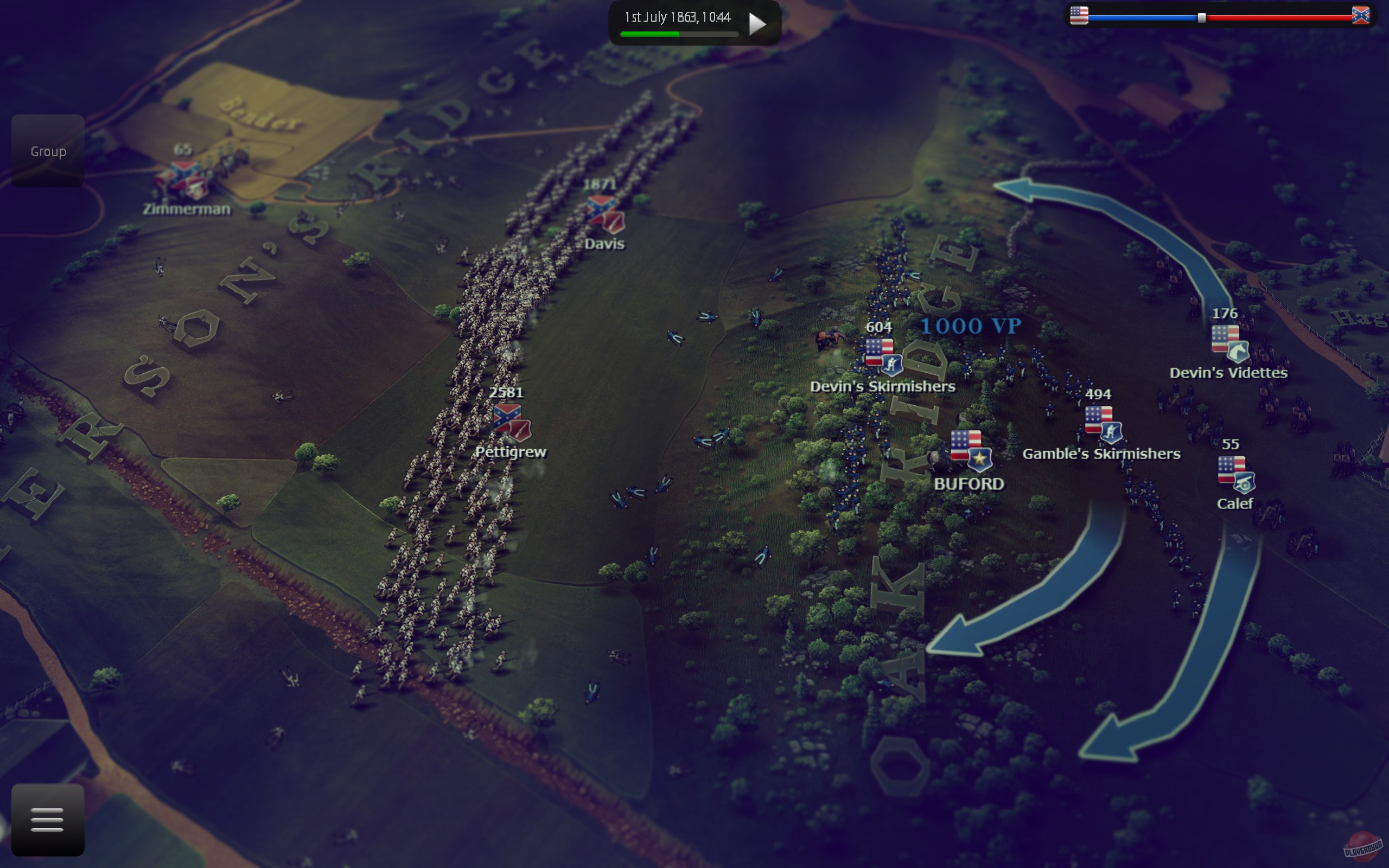 Скриншот из игры Ultimate General: Gettysburg - 40