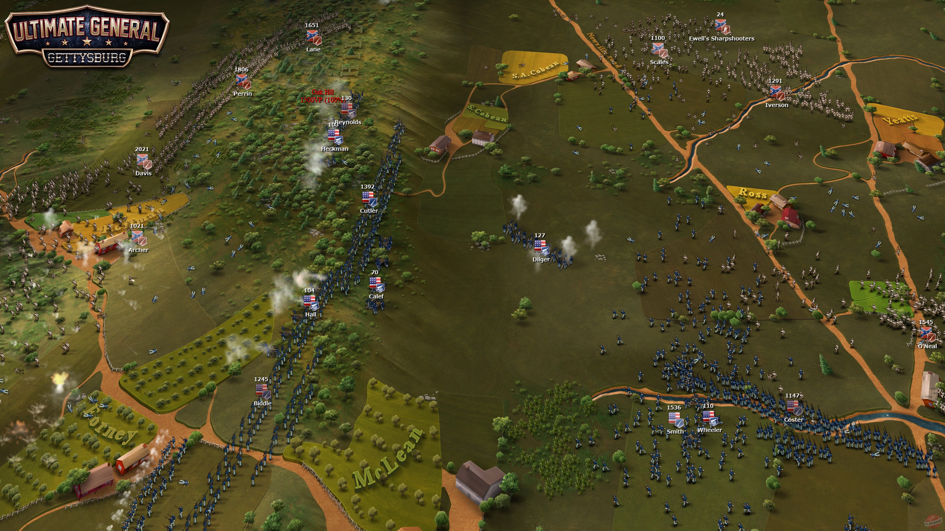 Скриншот из игры Ultimate General: Gettysburg - 81