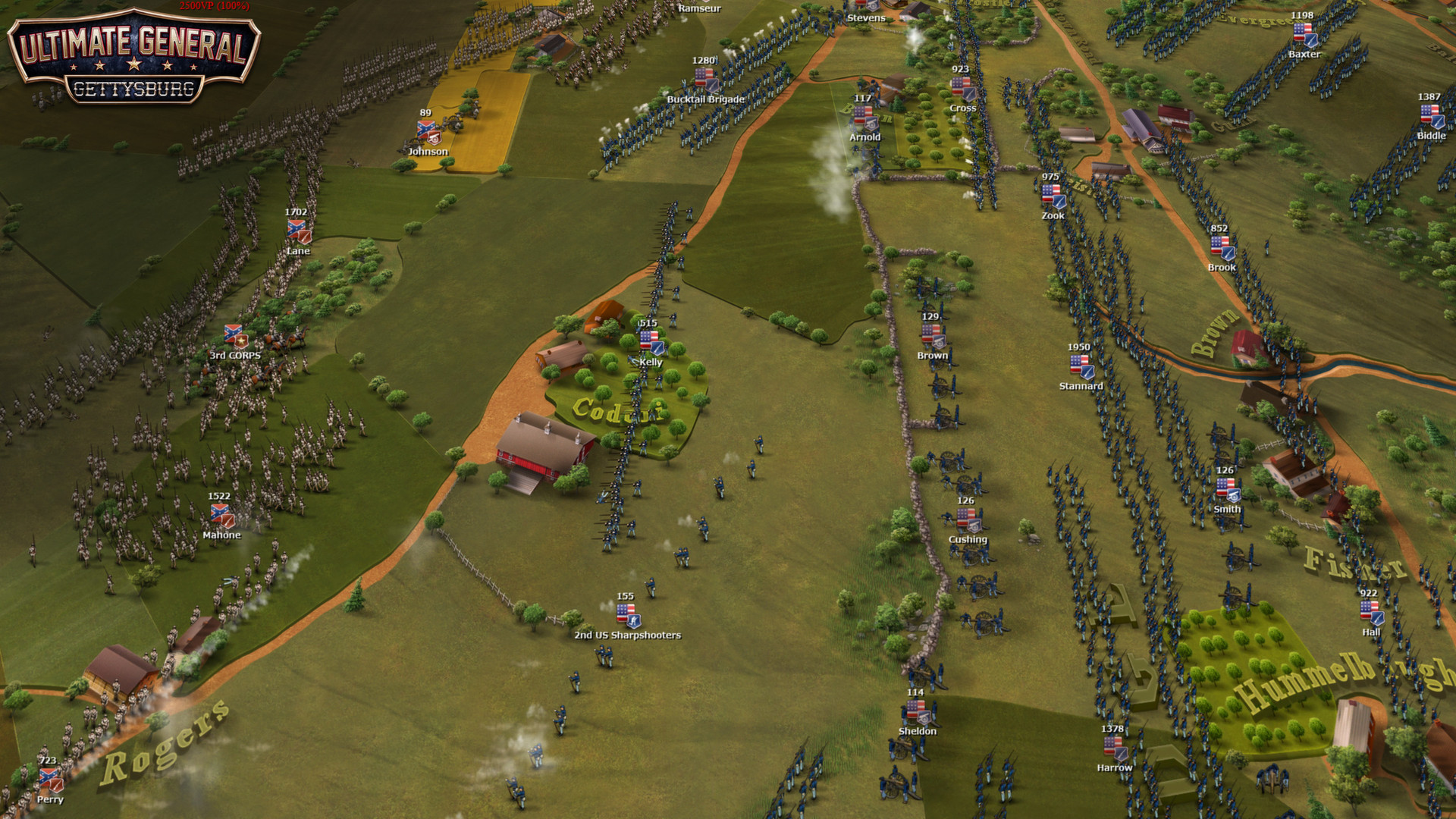 Скриншот из игры Ultimate General: Gettysburg - 38