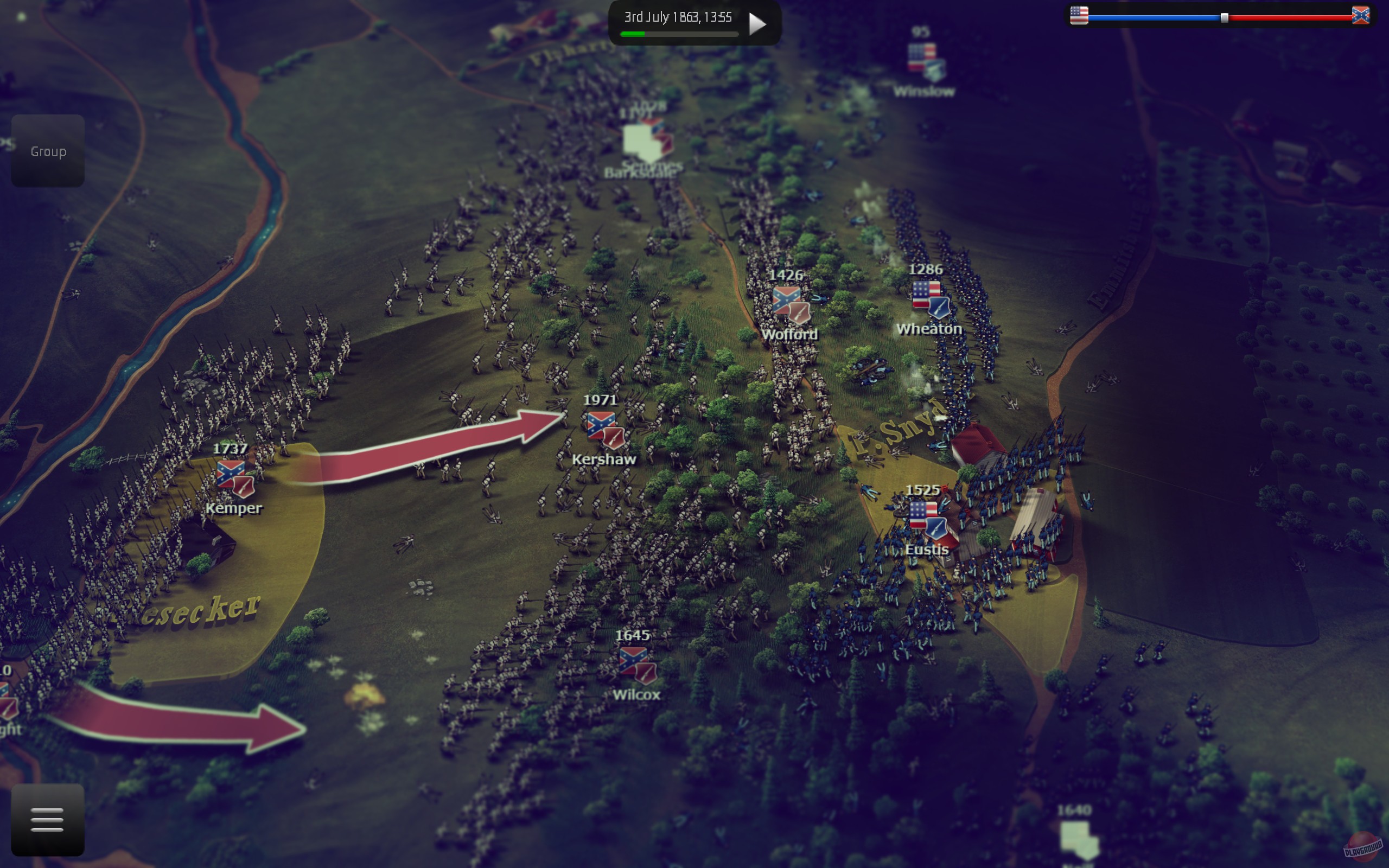 Скриншот из игры Ultimate General: Gettysburg - 76