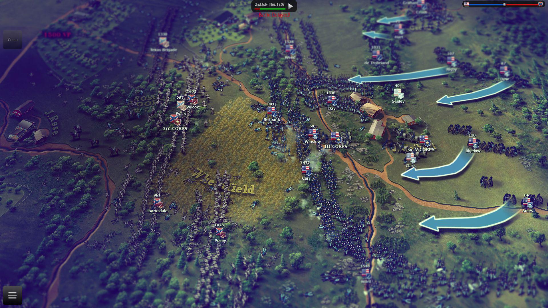 Скриншот из игры Ultimate General: Gettysburg - 67