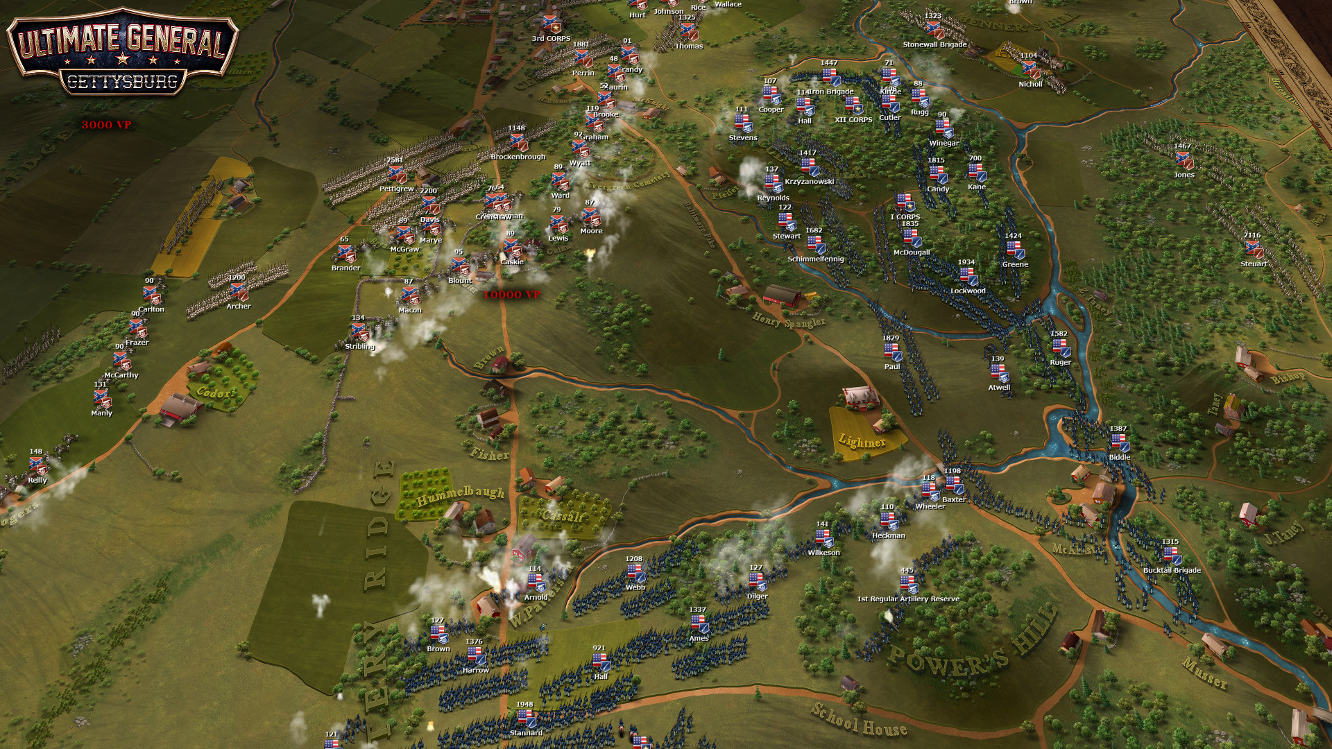 Скриншот из игры Ultimate General: Gettysburg - 53